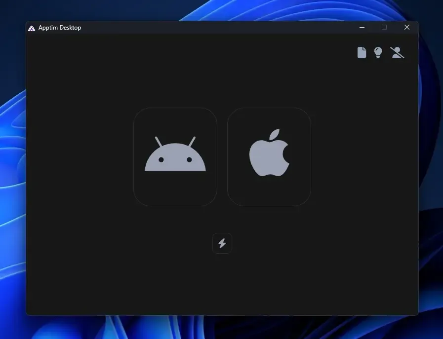 Apptim Desktop Launcher